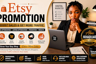 promote etsy shop to boost etsy sales and traffic