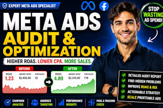 audit and optimize your meta ads campaign for higher roas