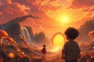 do professional ai fantasy book covers dreamy storybook illustrations