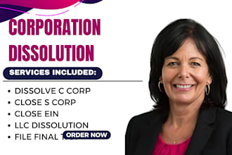 do USA c corp or s corp registration ein, dba filing, tax filing, llc conversion