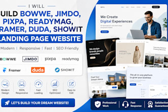 design duda website, redesign duda website builder, design duda landing page