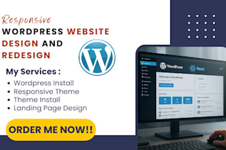design, redesign revamp wordpress website, copy clone wordpress website redesign