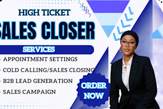 be sales closer, sales representative, sales script, sales pitch, cold calling