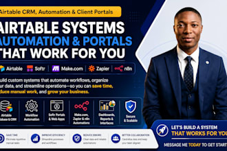do airtable database, airtable automation, airtable crm, clay com, softr expert
