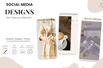 design professional social media posts and posters in canva