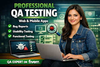 perform manual QA testing for your web and mobile apps
