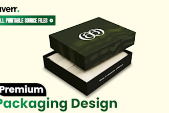 design custom product packaging box, mailer box and gift box