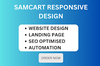 samcart landingpage, samcart sales funnel online course