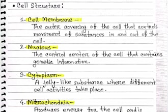 create aesthetic handwritten notes