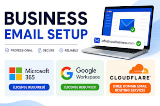 set up professional business email with your domain