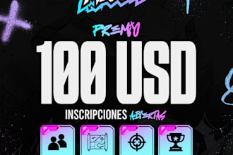 flyers para esports o torneos