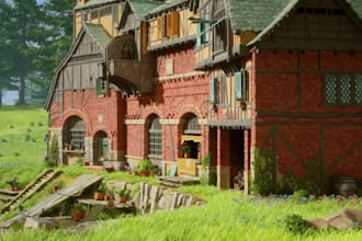 design 3d game environment, unity game environment, unity game level, unity game