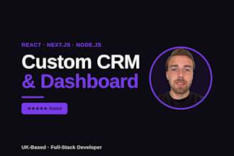 build a custom crm, client portal, or business dashboard