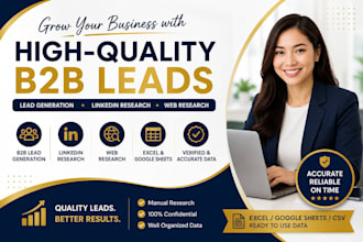 build targeted b2b lead lists