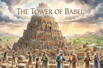 illustrate christian children story book illustration bible themed illustration
