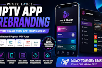 rebrand white label iptv and teach your iptv app rebrand to oversee it on cpanel