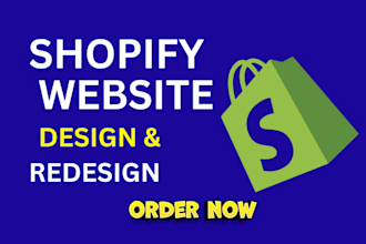 design shopify store, shopify website development