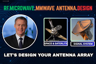 design rf, microwave, mmwave antennas or arrays in cst, hfss, ads , diptrace