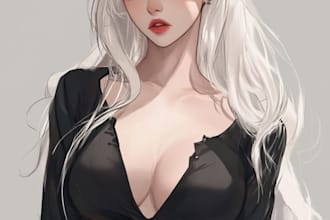 do a anime character