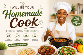 be your professional homemade cook