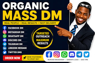 send targeted instagram mass dm discord mass dm telegram mass dm and cold dm