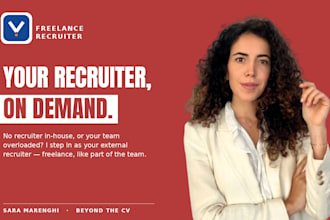 source and screen candidates and send you a shortlist of top cvs