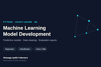 build a machine learning prediction model in python