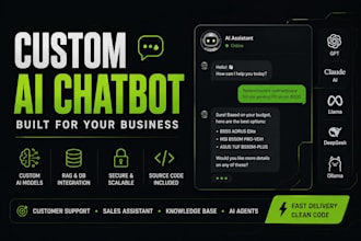 make a open ai or claude or ollama chatbot for you