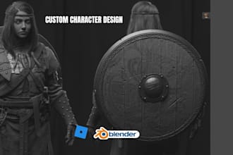 do 3d character modeling for games, rig 3d character