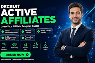 recruit targeted affiliate recruitment influencer outreach for affiliate signup
