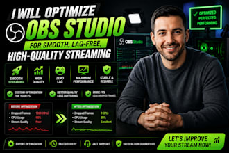optimize your obs studio for smooth, lag free, high quality streaming