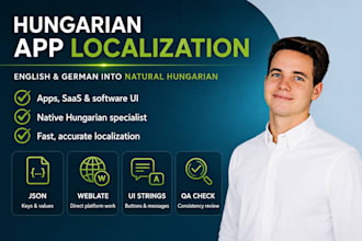 localize your app, json or weblate content into hungarian