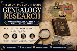 do germany poland hungarian genealogy ancestry research and family investigation