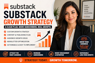 create a substack growth strategy to increase subscribers