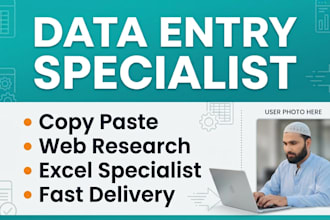 be your expert excel data specialist and virtual assistant