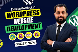 do wordpress website development, design, redesign or clone wordpress website