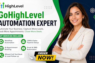 build gohighlevel workflow automation CRM ai appointment booking
