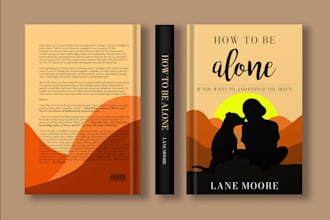 design kindle book cover, minimalist book cover, ebook cover, KDP book cover