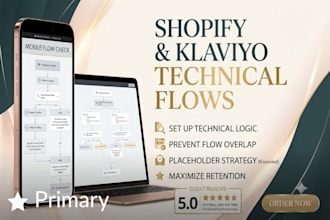 do technical klaviyo email marketing flow setup