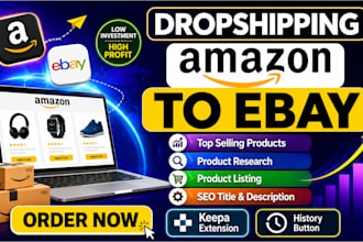 do amazon to ebay dropshipping, winning product research SEO optimized