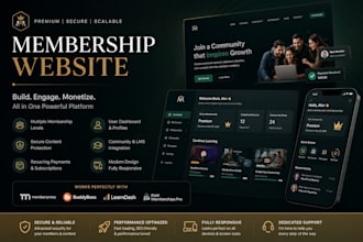 build wordpress membership website with memberpress