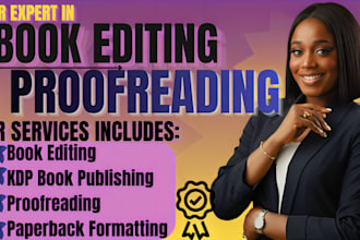 be your professional kindle ebook editor and proofreader