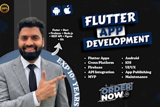 build scalable flutter mobile apps for startups and business