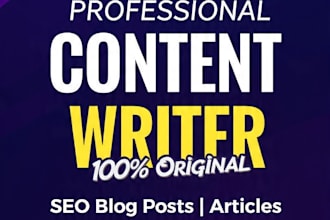 write SEO blog posts in hindi and english