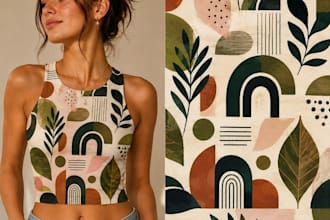 create unique pattern design