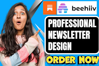 migrate substack to beehiiv newsletter design template website landing page