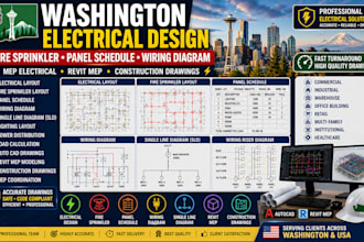 design washington electrical fire sprinkler layout panel schedule wiring diagram