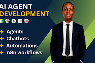 develop ai agent, chatbot and automation for your business