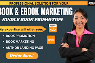 do book promotion, book marketing, ebook marketing and kindle promotion