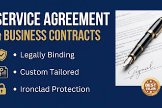draft professional business contracts and legal agreements
